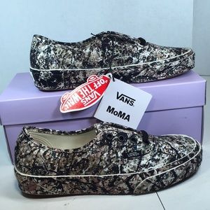 NWT Vans Authentic MoMa Fashion Sneakers Women’s 6